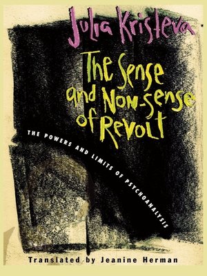 cover image of The Sense and Non-Sense of Revolt